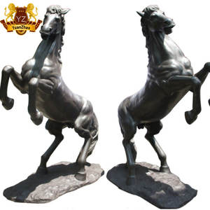Décoration extérieure personnalisée moderne grandeur nature cheval <span class=keywords><strong>arabe</strong></span> statue en bronze en métal coulé statue de cheval <span class=keywords><strong>arabe</strong></span> en bronze - Product Image 5