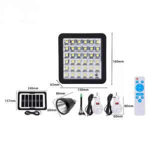 Small USB Rechargeable <b>Solar</b> LED <b>Light</b> Kit Mini Energy Lighting <b>System</b> for Garden & Camper <b>Solar</b> Panels - Product Image 2