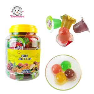 Bambini preferiti pazzi assortiti gelatina di <span class=keywords><strong>frutta</strong></span> tazze Cartoon Oem Food Mix gelatina aromatizzata alla <span class=keywords><strong>frutta</strong></span> Snack Cup Jelly - Product Image 1
