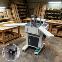 Machine de jointage automatique multifonctionnelle CNC à serrage pneumatique pour cadres photo, machine d'angle à 90 degrés pour panneaux de particules