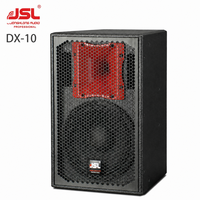 Haut-parleur passif pleine gamme 300W DX-10 10 pouces avec connecteur NL4, sensibilité 96dB pour système audio professionnel