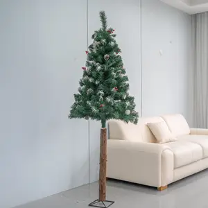 أفضل مبيعات بالجملة عملاقة الفاخرة الصناعية شجرة عيد الميلاد داخلية لحفلة عيد الميلاد مع أضواء LED