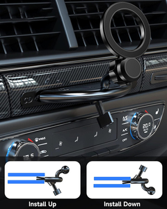 Ímãs super fortes Suporte de telefone CD magnético para CD Player do carro iPhone 16 15 14 13 12 Pro Max Mini Plus MagSafe Case Todos os telefones - Product Image 2