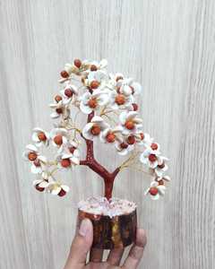 Arbre Chakra Gomti Fait Main, Décoration Florale Artisanale, Pierre Précieuse Sculptée, Décoration d'Intérieur - Product Image 6