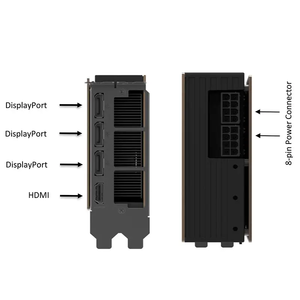 การ์ดจอ RTX A4000 16G <span class=keywords><strong>RTXA4000</strong></span> A4000 GPU แบรนด์ใหม่คุณภาพสูง - Product Image 5