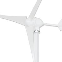 Éolienne à axe horizontal GWS-500W, fabrication OEM directe d'usine, démarrage à 2 m/s, 3 pales en fibre de nylon, PMSG 12V/24V/48V, IP54, rotor de 1,3 m