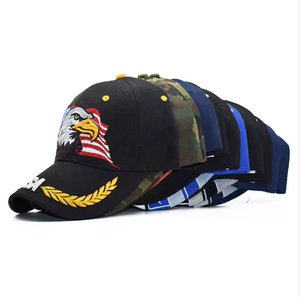 Gorra de Béisbol Clásica Lista para Enviar, Ajustable, con Bordado de Águila Estadounidense, Personalizada, Deportiva, para Hombre - Product Image 6