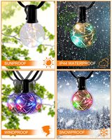 TSINYE Weatherproof Weatherproof Weatherproof Ip65 String String Hanging Fixe Sockets Perfect Outdoor LED String Lights