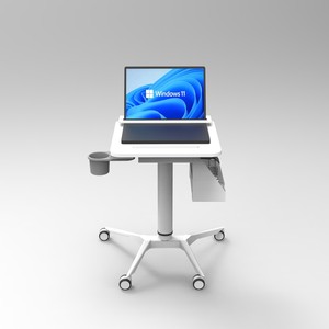 Support pour ordinateur portable Z8, lanterne pneumatique réglable à hauteur, avec roulettes, idéale pour une église, économique - Product Image 2