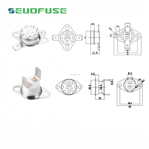 Interrupteur de température KSD301 10A 250V, fusible thermique en céramique pour appareils électroménagers, chauffe-eau, usage domestique - Product Image 6