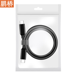 Cable de datos tipo C, conector macho dual, carga rápida PD de 100W para teléfonos, portátiles y ordenadores - Product Image 5