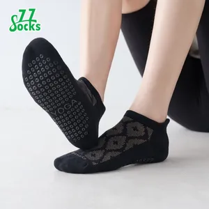 Ladies Professional Yoga Socks Breathable Anti-Slip Pilates Cotton Women Sport Ballet Dance Fitness Sock With Fragrance