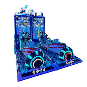 Machine <span class=keywords><strong>de</strong></span> <span class=keywords><strong>jeu</strong></span> d'arcade d'aviron à 2 joueurs Simulateur <span class=keywords><strong>de</strong></span> <span class=keywords><strong>course</strong></span> <span class=keywords><strong>de</strong></span> bateaux à pièces LED Motion Ride Interactive Game for Amusement Park - Product Image 3