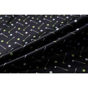 Polo de Golf Personalizado para Hombre, de Secado Rápido, con Estampado, Manga Corta, Diseño en Negro, Verde y Blanco - Product Image 5