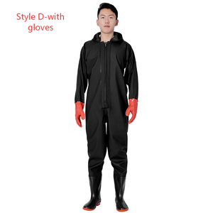 Pantalon de pêche mi-hauteur Alpine Globe, imperméable, séchage rapide, protection UV, durable, coupe-vent, antistatique, unisexe, en PVC - Product Image 6