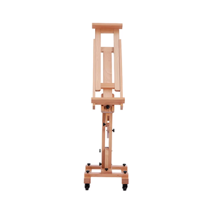 ขาตั้งไม้โอ๊คขนาดใหญ่สำหรับการวาดภาพสีน้ำมันแบบมัลติฟังก์ชันปรับได้แนวตั้งสำหรับศิลปินและดิสเพลย์ - Product Image 1