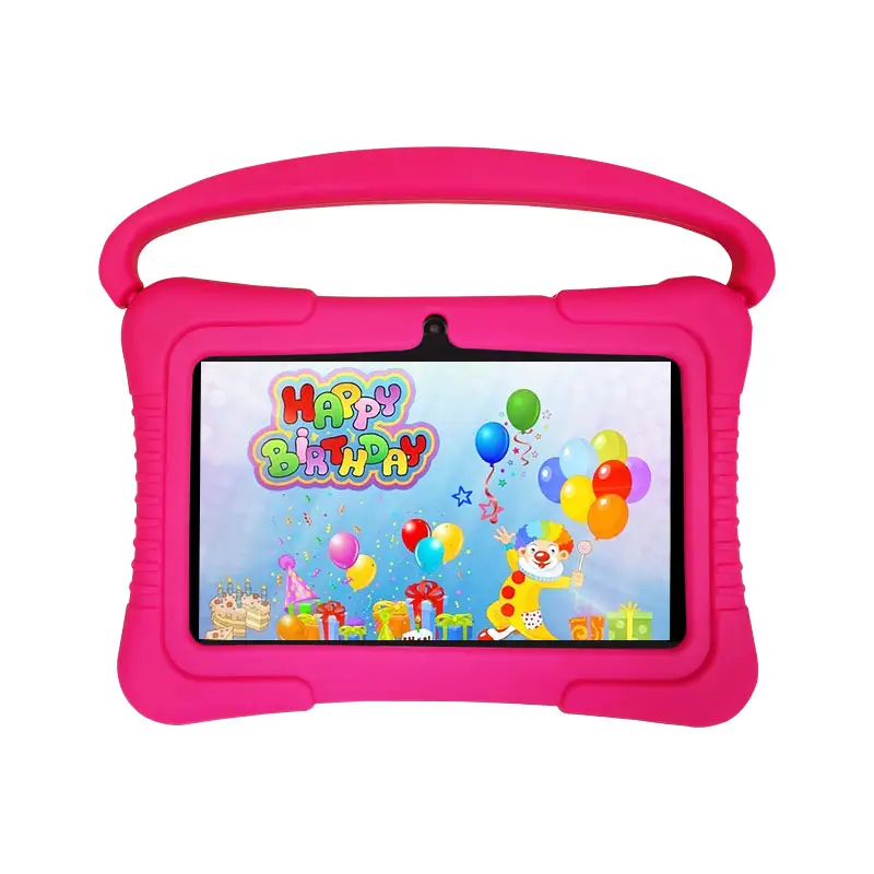 Tablet infantil de 7 polegadas 16gb rom 32gb, tablet expansível para proteção de tablet pc para crianças