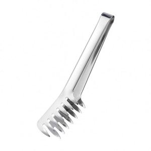 Pince de cuisine en acier inoxydable de haute qualité pour servir les spaghettis, les pâtes et les nouilles – Outil métallique premium - Product Image 6