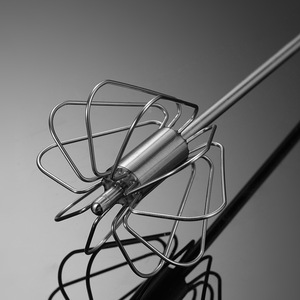Batteur à oeufs en acier inoxydable Batteur à oeufs en acier inoxydable semi-automatique pour la <span class=keywords><strong>cuisine</strong></span> <span class=keywords><strong>Fouet</strong></span> à main rotatif - Product Image 5