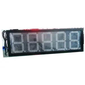 Philippines new design 888.88 5 digits led gas station price sign board