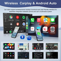 Radio para Auto Android 15 de Fábrica OEM ODM, Pantalla Estéreo Universal de 7/9/10 Pulgadas, CarPlay Inalámbrico, Navegación GPS, Reproductor Multimedia