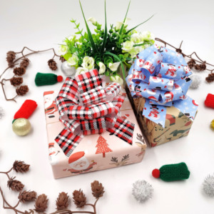 Emballage cadeau de style floral <span class=keywords><strong>ruban</strong></span> en plastique bas prix grand nœud à tirer pour mariage anniversaire décoration de noël <span class=keywords><strong>ruban</strong></span> cadeau à pompon - Product Image 6