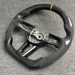 Volante Deportivo Modificado de Fibra de Carbono Compatible con Mazda 3 Mazda 6 Cx-4 Cx-5 Rx-7 <span class=keywords><strong>Cx3</strong></span> Cx5 Rx7 Axela Atenza Mx5 Cx8 Cx9 - Product Image 3