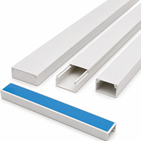 Goulotte de câblage en PVC de 100 mm de large avec couvercle à clipser pour câblage de surface haute capacité