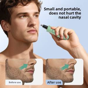 Depiladora Facial Portátil para Viajes, Indolora y Segura, Cortapelos <span class=keywords><strong>Nasal</strong></span>, Recortador <span class=keywords><strong>de</strong></span> Nariz y Orejas, Uso en Automóvil - Product Image 2
