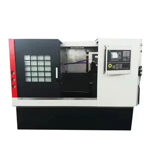 TCK6340 high precision speed slant bed cnc lathe and milling combined turning center machine with bar feeder