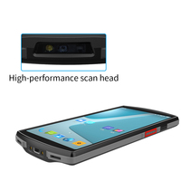 Bigtream-lecteur de code barre 1D/2D, terminal portable, système Android 10.0, avec PDA, déverrouillage par empreinte digitale, GPS 5g, NFC