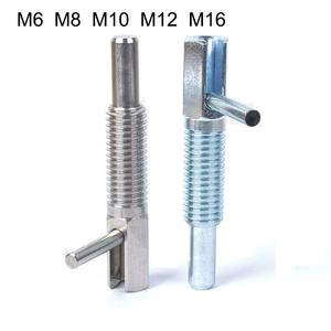 สกรูล็อคแบบสปริง  น็อตยึดตำแหน่ง  แบบไม่มีน็อต  แบบดึงกลับด้วยมือ  ขนาด M6 M16 จัดส่งเร็ว - Product Image 5