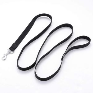 Forte guinzaglio per cani in Nylon resistente, corda di trazione larga 1 pollice, lunga 6 ft 10 <span class=keywords><strong>15</strong></span>, per piccole e medie (nero, piedi - Product Image 2