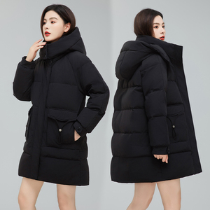 Chaqueta de Plumón 2026, Chaqueta Acolchada de Algodón, Chaqueta de Plumón Gruesa de Invierno con Forma de Pan, Cuello Alto con Cremallera, Acolchada de Algodón - Product Image 5