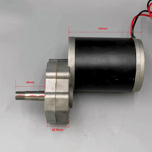 Motore DC a spazzole ad alta potenza 12V 24V 600W con albero di uscita da 18mm per la sostituzione del motore di tosaerba elettrico - Product Image 5