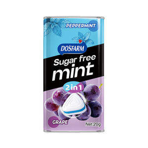 Caramelle alla <span class=keywords><strong>Menta</strong></span> Senza Zucchero, Doppio Gusto Anguria e <span class=keywords><strong>Menta</strong></span> Verde, Pastiglie per la Secchezza Orale, Produttore - Product Image 4