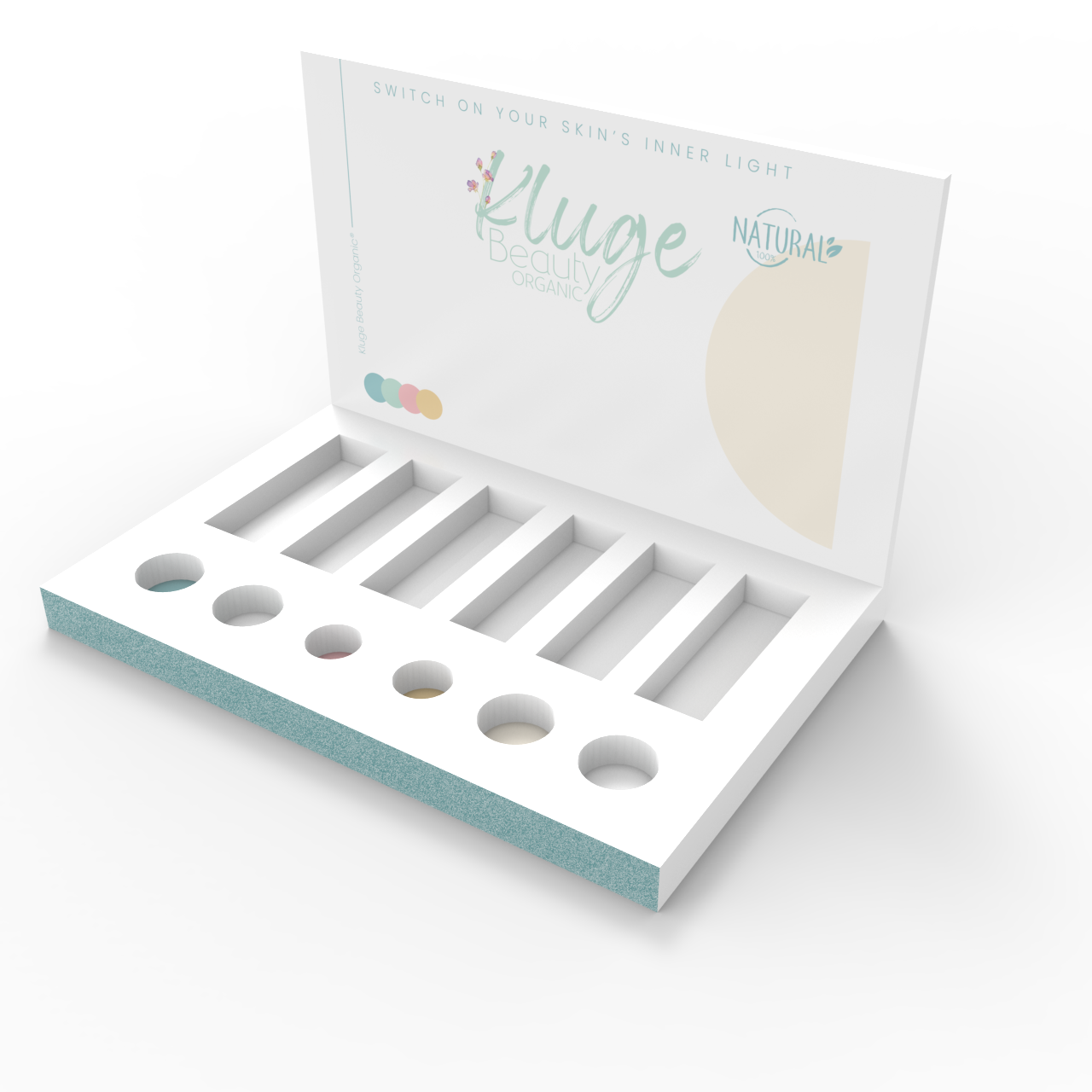 Apache Customizable Modern Light Duty PVC Display Rack Glossy Lamination Single-Sided Design for Skincare Cosmetics Countertops — view 1