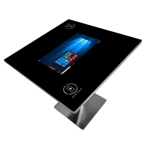 Écran publicitaire interactif LCD ODM OEM, table à écran tactile numérique avec recharge sans fil pour télé<span class=keywords><strong>phone</strong></span> - Product Image 2