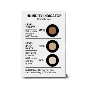 Cambiamento di colore senza cobalto 5-10-60% indicatore di umidità carta marrone per colore <span class=keywords><strong>azzurro</strong></span> - Product Image 2