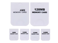 Carte mémoire Gamecube GC W-342 de 4 Mo à 128 Mo pour la sauvegarde des données pour la manette Nintendo Wii, accessoires de jeu essentiels