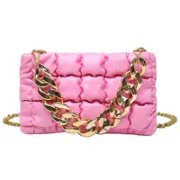 Women's Chain Shoulder Purse, Designer Bag, Luxury Handbag