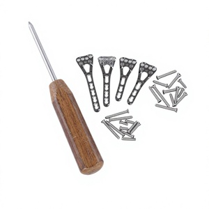 Kit de vis et plaques volaires de fixation du radius distal SureMed Instruments, 80 pièces, en acier inoxydable de qualité chirurgicale, certifié CE Classe II - Product Image 1