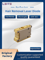 Module de diode laser 600W 808nm à 6 barres américaines MCC LT HPL avec refroidisseur à micro-canaux et lampe clignotante pour poignée d'épilation laser