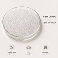 Granulés de PLA à haute transparence, matière première BOPLA, granulés d'acide polylactique pour l'impression alimentaire et les films de laminage
