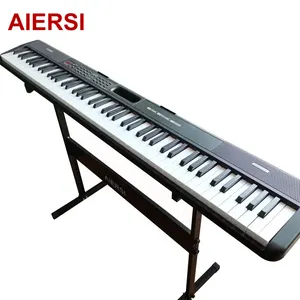 Aiersi Dasar 88 Kunci Piano Standar, Instrumen Musik Keyboard Piano Digital untuk Dijual
