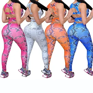 Pantaloni a vita alta personalizzati Leggings senza cuciture per donna reggiseno senza spalline tuta abbigliamento Fitness abbigliamento Fitness e Yoga