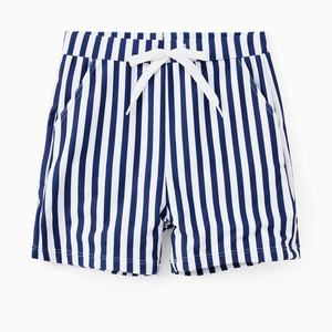 Maillots de bain de luxe à rayures personnalisés avec logo 2024, MOQ 50, ensemble de 6 pièces assorties pour la famille, bikini, vêtements de plage pour femmes - Product Image 3