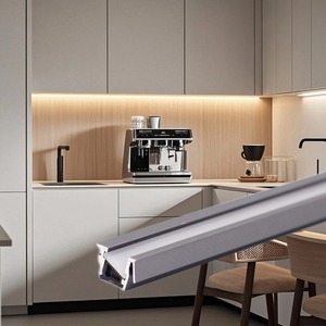 Cao cấp LED nhôm cảm biến ánh sáng cho hiển thị trường hợp đèn tủ Phát hiện thông minh cao CRI 97 + Dimmable không có keo cần thiết - Product Image 1