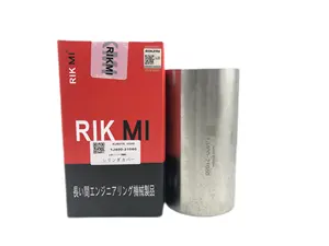 Rikmi Kit Liner Silinder Mesin V3300, Kualitas Tinggi untuk Suku Cadang Mesin Kubota 1J400-21060 1G527-22350 1g527-1050 1C010-21310