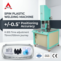 Machine de soudage par rotation LINJIE pour filtres en plastique, carburateurs, bouillottes, réservoirs de gaz – Équipement de fusion rotative circulaire